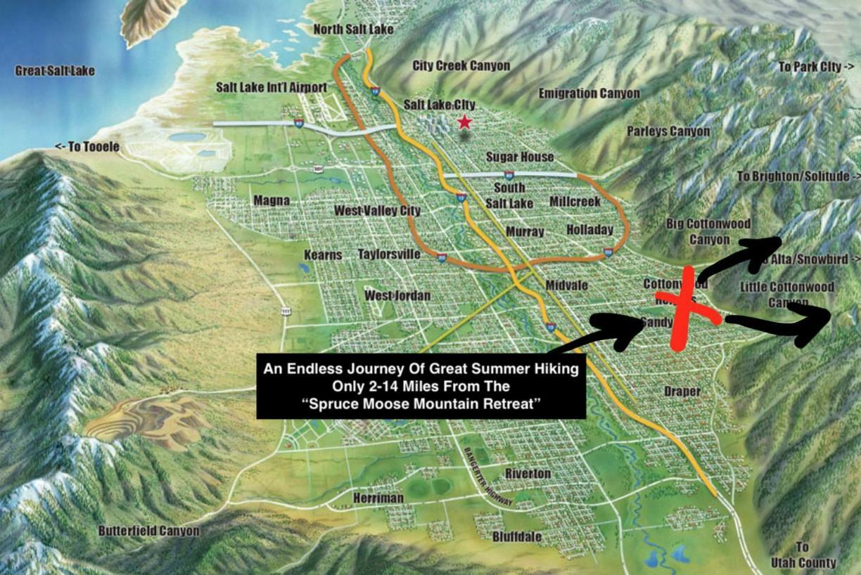 Spruce Moose Mtn Retreat W Sauna 11 Miles To World Class Ski แซนดี ภายนอก รูปภาพ